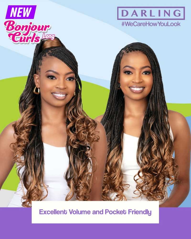 Bonjour curls braid