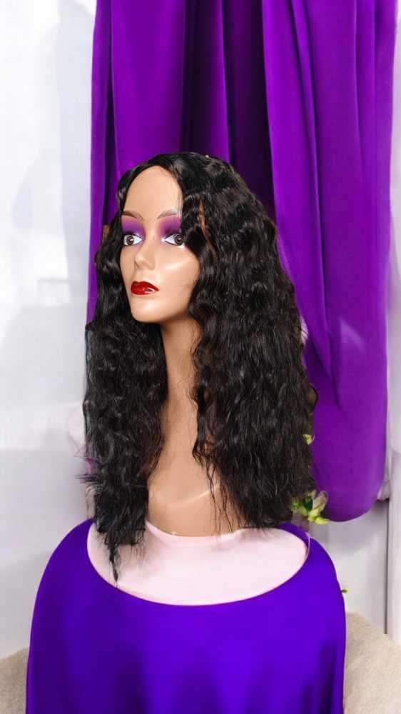 Long Synthetic Lace Deep Curly