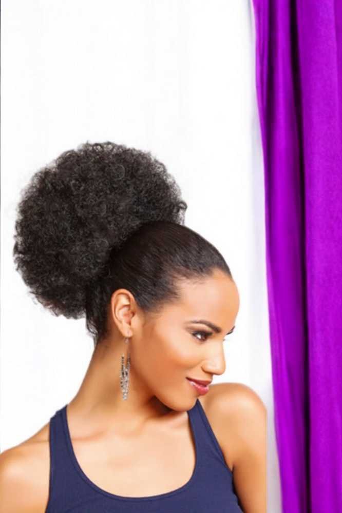 Afro Bun Wiglet