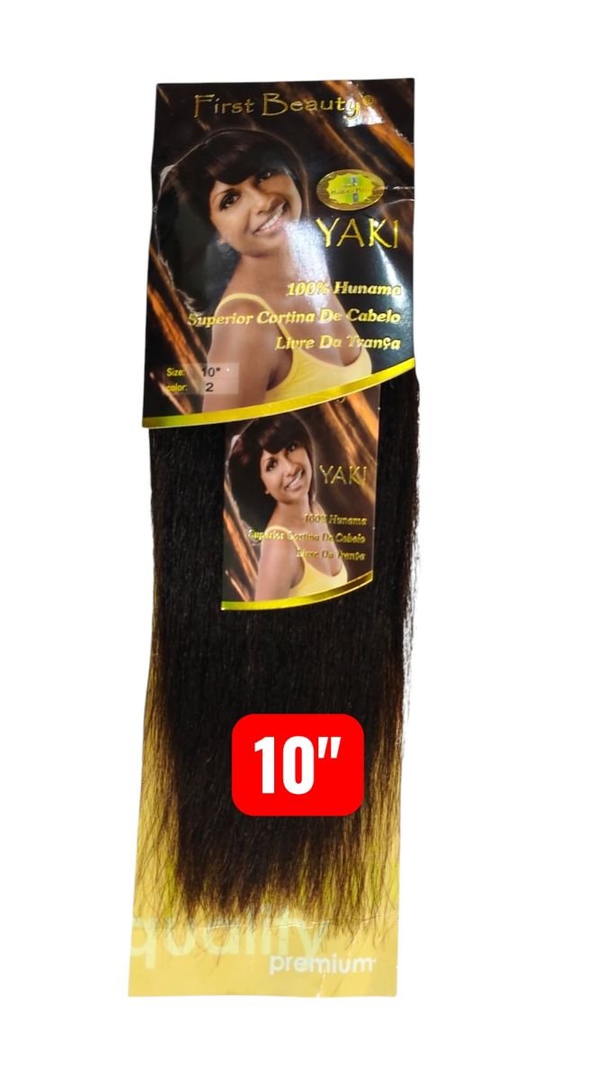 HUMAN HAIR YAKI 10"